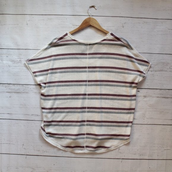 Urban Outfitters Out From Under Oversized Striped Tee S - Picture 4 of 10